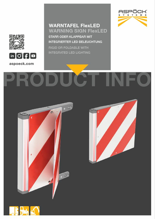 WARNTAFEL FlexLED WARNING SIGN FlexLED